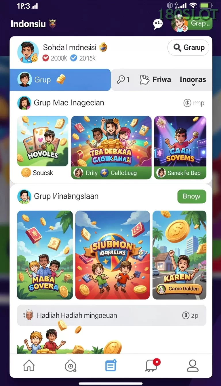 Cuplikan layar POPWIN — pengaturan akun